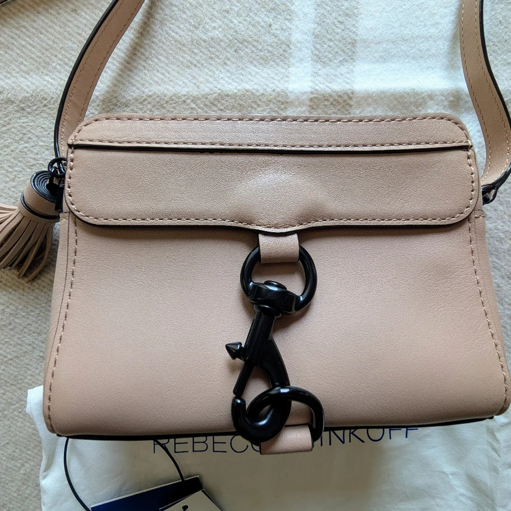 Rebecca Minkoff Nude Blush MAB Crossbody Camera Bag - Picture 2 of 5